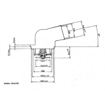 Termostat M111/Kompr. [W203] 87C