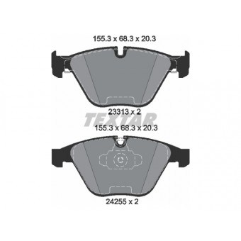 Fren Balatası E90 X1:E84 Ön 318>328i 320d; 1.6>2.8i 1.6>2.0d