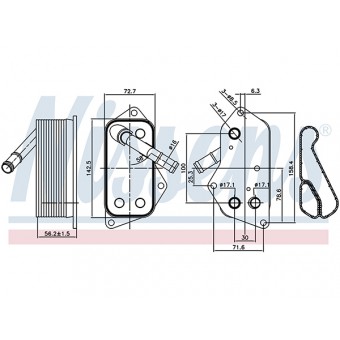 Motor Yağ Radyatörü N52/N N53 [E60 E87 E90 X5:E70 X6:E71 F10 F01]